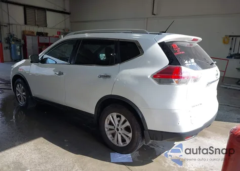 2016 Nissan Rogue Sv z USA, uszkodzony, nr VIN KNMAT2MV3GP616628
